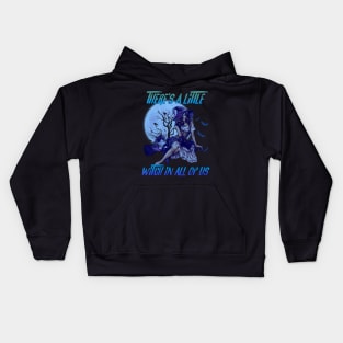 There's a Little Witch in All of us Kids Hoodie